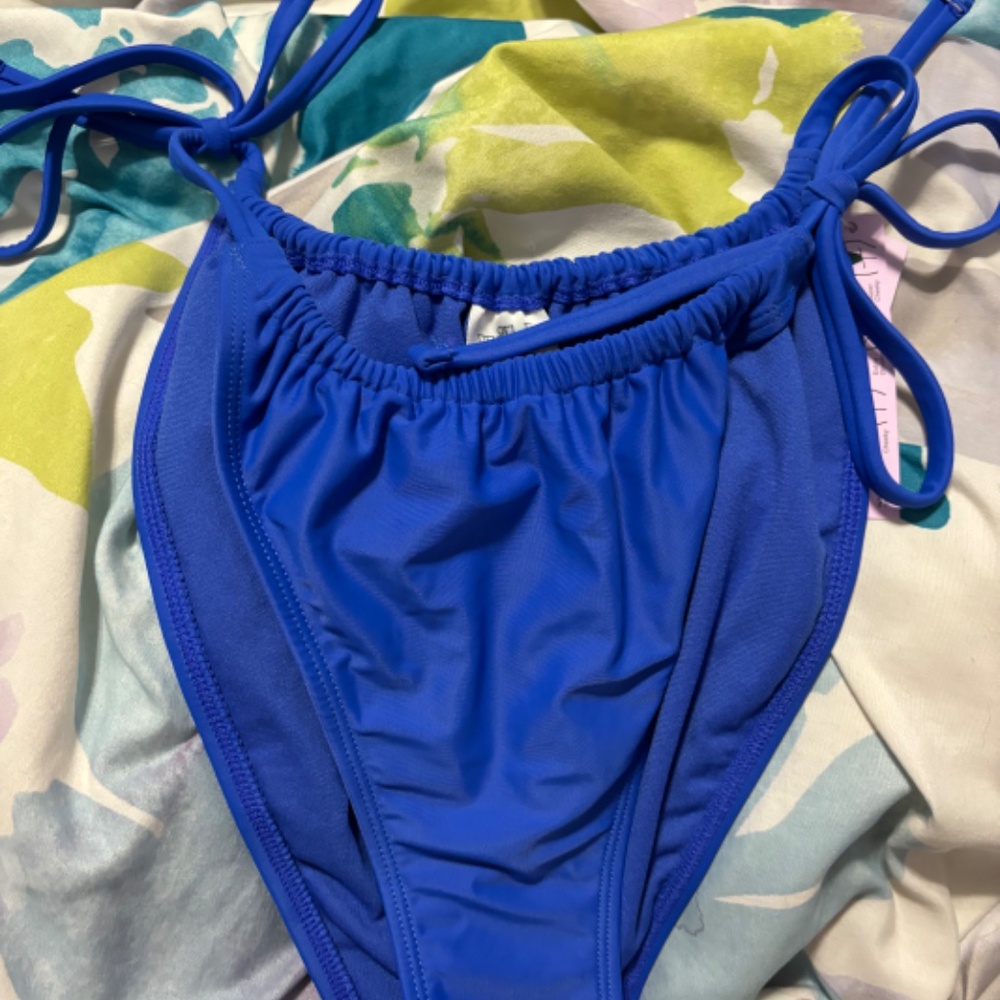 NWT Wild Fable Side-Tie Adjustable Coverage Bikini Bottom